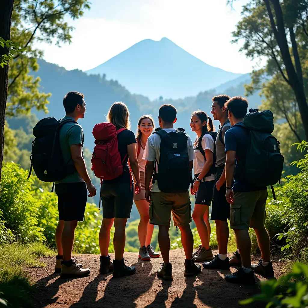 Professional team collaborating